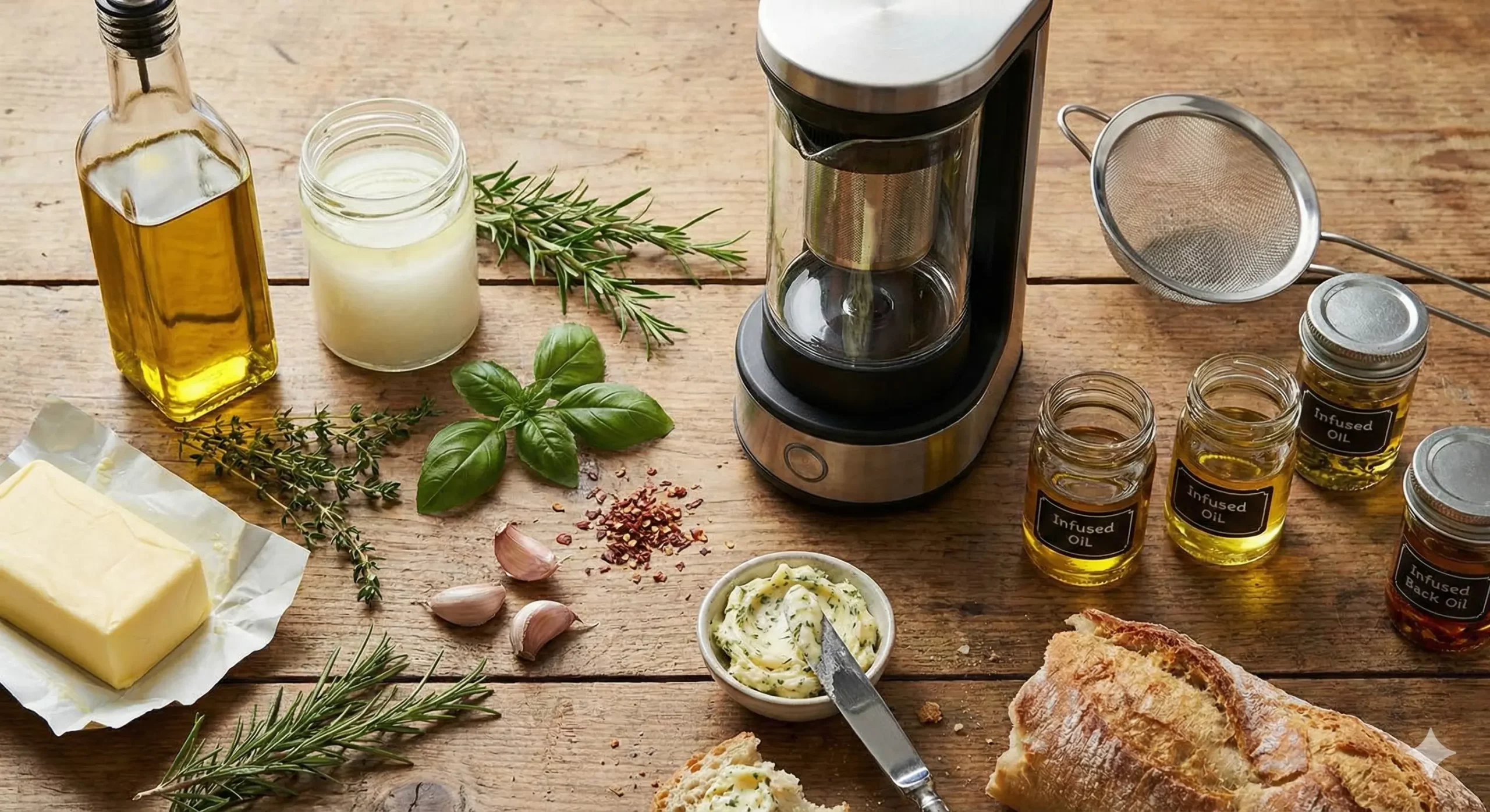 Culinary Infusions for Beginners: How to Use Oils, Butters & Herbs